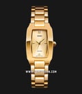 SKMEI 1400GD Ladies Gold Dial Gold Stainless Steel Strap-0