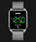 SKMEI Touch 1532SI Digital Dial Mesh Stainless Steel Strap-0