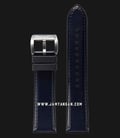 Strap Spinnaker Durevole SP-STRAP22-RL01 Rubber/Leather Hybrid 22mm Blue Rubber -0