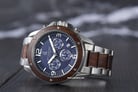 Spinnaker Wood Vessel SP-5027-55 Chronograph Men Blue Dial Dual Tone Stainless Steel Strap-6