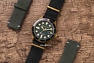 Spinnaker Vintage Cahill SP-5033-05 Men Green Dial Green Leather Strap + Extra Strap-12
