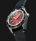 Spinnaker Fleuss SP-5055-07 Automatic Oxblood Red Dial Blue Navy Leather Strap-1