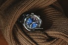 Spinnaker Vintage Bradner SP-5057-03 Men Blue Dial Black Leather Strap-9