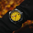 Spinnaker Dumas SP-5081-II Automatic Hornet Yellow Dial Stainless Steel Strap-6