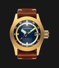 Spinnaker Piccard SP-5082-02 Men Blue Dial Brown Leather Strap Limited Edition-0