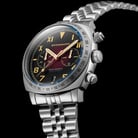 Spinnaker Hull SP-5092-22 California Chronograph Oxblood Red Dial Stainless Steel Strap-5