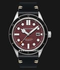 Spinnaker Cahill 300 SP-5096-04 Automatic Malbec Maroon Dial Black Leather Strap-0