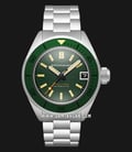 Spinnaker Piccard SP-5098-11 Hunter Divers Automatic Green Dial Stainless Steel Strap-0