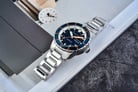 Spinnaker Hass SP-5099-44 Automatic Azure Blue Dial Stainless Steel Strap-7