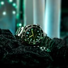 Spinnaker Hull Diver SP-5106-33 Automatic Emerald Pearl Dial Stainless Steel Strap Limited Edition-1