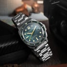 Spinnaker Hull Diver SP-5106-33 Automatic Emerald Pearl Dial Stainless Steel Strap Limited Edition-2