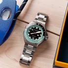Spinnaker Dumas SP-5119-33 Dark Turquoise Automatic Black Dial Stainless Steel Strap + Extra Strap-6