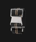 Strap Guy MN-BLK-SND-02-20A-V2 Black Nylon 2 Sand Stripe Silver Folding Clasp-1