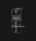 Strap Guy MN-BLK-SND-02-22B Black Nylon 2 Sand Stripe Black Folding Clasp-1