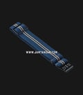 Strap Guy MN-NBL-SND2-18B Blue Nylon 2 Sand Stripe Black Folding Clasp-0