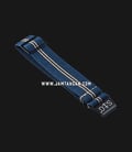 Strap Guy MN-NBL-SND2-20B Navy Blue Nylon 2 Sand Stripe Black Folding Clasp-0