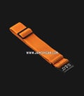 Strap Guy MN-ORG-20B Orange Nylon Black Folding Clasp-0