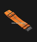 Strap Guy MN-ORG-CYN-20B Orange Nylon Cyan Stripe Black Folding Clasp-0