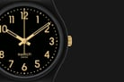 Swatch GB274 Classic Golden Tac Black Dial Black Silicone Strap-3