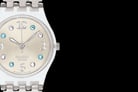 Swatch LK292G Menthol Tone Grey Dial Stainless Steel Strap-3