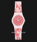 Swatch LP157 Camourose Pink Dial Multi Tone Silicone Strap-0