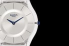 Swatch Time to Swatch SFE112 Mediolino Silver Dial Dual Tone Silicone Strap-3