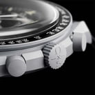 Swatch X Omega Bioceramic Moonswatch SO33M100 Speedmaster Black Dial Black Velcro Strap-3
