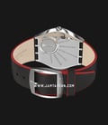 Swatch Skinmetal SS07S104 Men Silver Colored Sun Brushed Dial Black Leather Strap-2