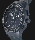 Swatch SUSN407 Meine Spur Chronograph Navy Dial Navy Blue Silicone Strap-1