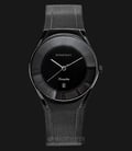SWISS NAVY 6816MABBK Tranquility Men Black Dial Ion Plating Case Black Stainless Steel Strap-0