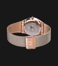 SWISS NAVY 6816MRGWH Tranquility Men Silver Dial Rose Gold Case Rose Gold Stainless Steel Strap-2