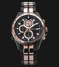SWISS NAVY 8006MABRG Men Chronograph Black Dial Stainless Steel with Ceramic-0