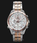 SWISS NAVY 8006MTGRGWH Men Chronograph Silver Dial Stainless Steel-0