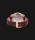 SWISS NAVY 8309MRGBNBN Man Chronograph Brown Pattern Dial Rose-gold Case Brown Leather Strap-2