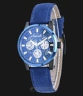 SWISS NAVY 8310LABBL Ladies Blue Dial Blue Leather Strap-0