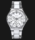 SWISS NAVY 8322LSSWH Ladies White Dial Dual Tone Stainless Steel-0