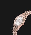 SWISS NAVY 8325LRGWH Ladies Silver Dial Rose Gold Stainless Steel Strap-1