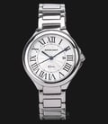 SWISS NAVY Desire 8326LSSWH Ladies White Pattern Dial Stainless Steel Strap-0