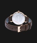 SWISS NAVY 8334LRGWHBN Ladies White Dial Rose Gold Case Brown Leather Strap-2