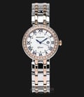 SWISS NAVY Desire 8347LTGRGWH Ladies White Dial Dual Tone Stainless Steel-0