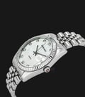 SWISS NAVY 8348MSSWH Men White Dial Stainless Steel Strap-1