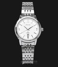 SWISS NAVY Classic 8942LSSWH Ladies White Pattern Dial Stainless Steel-0