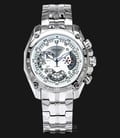 SWISS NAVY 8958MSSWH Men Chronograph White Dial Stainless Steel-0