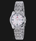SWISS NAVY 8961LSSWHRG Women White Patterned Dial Stainless Steel-0