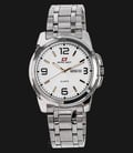 SWISS NAVY 8961MSSWHGP Man White Patterned Dial Stainless Steel-0