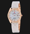 SWISS NAVY 8974LRGWH Women Mother Of Pearl Dial Stainless Steel-0