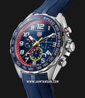 TAG Heuer Formula 1 X Red Bull CAZ101AL.FT8052 Chronograph Blue Dial Rubber Strap Special Edition-1