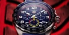 TAG Heuer Formula 1 X Red Bull CAZ101AL.FT8052 Chronograph Blue Dial Rubber Strap Special Edition-5
