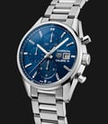 TAG Heuer Carrera CBK2112.BA0715 Automatic Chronograph Blue Dial Fine Brushed Steel Strap-1