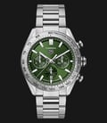 TAG Heuer Carrera CBN2A10.BA0643 Automatic Chronograph Green Dial Steel Strap-0